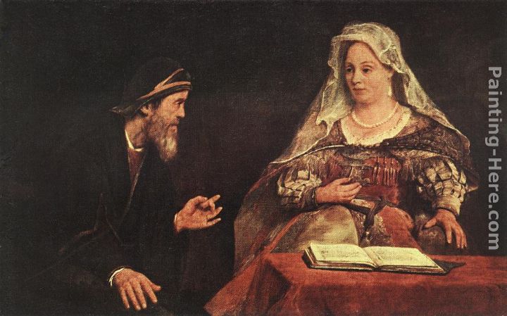 Esther and Mordecai painting - Aert de Gelder Esther and Mordecai art painting
